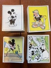 1978 Figurine Panini Walt Disney Mickey Story 360 Sticker COMPLETE SET picture