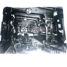 Vintage 1918 Snapshot Photo New York Tavern Interior Bar Paramount Hotel NYC picture
