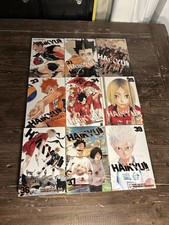 Haikyu Manga Lot of 9 Volumes 30-37 & 39 English VIZ Haruichi Furudate picture