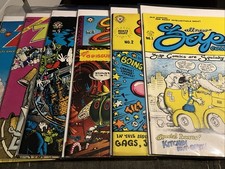 Zap Comix #s 1,2,3,5,6,7 Last Gasp/Apex Novelties  picture