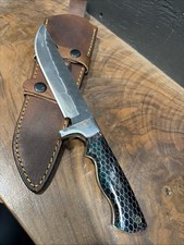 CFK Knife 11 1/4” AUS-8 Honeycomb Handle picture