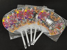 Tokidoki Simone Legno Promo Hand Fan Lot of 5 Convention Exclusive New picture