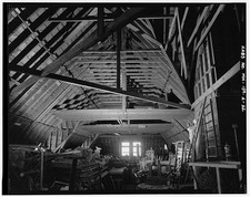 Northfield Minnesota St Olaf College Men's Dormitory 1910s Interior Framing picture