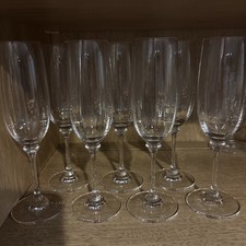 Set of 7 Mikasa Crystal STEPHANIE 8.5