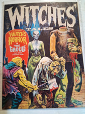 Witches' Tales (May 1972) The Witch's Horror The Ghoul Bronze Age Color picture