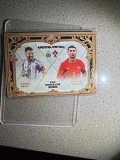 Panini Kayou 2026 Soccer Lionel Messi Cristiano Ronaldo Dual Card Foil CR7 NM picture
