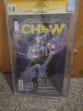 Chew #4 CGC Signature SERIES 9.8 2009 Image Comics Layman & Guillory Signatures  picture