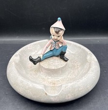 MCM ELF PIXIE CERAMIC ROUND ASHTRAY picture