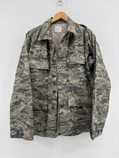 US Air Force Airman Battle Uniform (ABU) Coat Men Green Digital Camouflage 38R picture