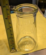 Vintage 1955 Perfection Glass Urine Specimen Bottle - Circle A Mark picture