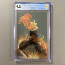 SUPERGIRL LEGION OF SUPERHEROES 23 HUGHES VIRGIN FOIL VARIANT CGC 9.8 (2023, DC) picture