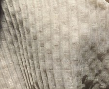 CREATION BAUMANN  Beryl texture shrink weave jacquard semi sheer trevira 5+ yds picture