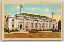 NJ, Elizabeth, Post Office, Vintage Postcard picture