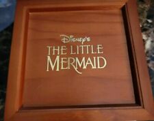 Disney 2004 THE LITTLE MERMAID Ariel LE 1500 Wood Box Pin Set picture