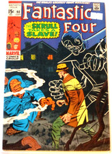 MARVEL COMICS FANTASTIC FOUR #90 1969 RELEASE VERY NICE COVER COLOR PICS PP55 picture
