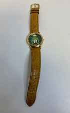 1994 Armitron Marvin The Martian Watch. Brown Leather Band.  Please Read. picture