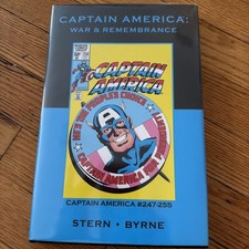 MARVEL PREMIERE/CLASSIC/CAPTAIN AMERICA/WAR & REMEMBRANCE/2010/HC/ STERN/BYRNE picture