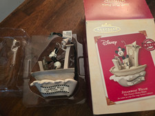 2003 Hallmark Keepsake Ornament Disney's Steamboat Willie picture