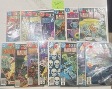 dc comics secrets of haunted house mister e comic book lot newsstand bronze picture