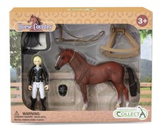Breyer #84244 CollectA Tournament Rider and Horse Set - Brand New picture
