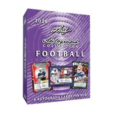 2026 Leaf Autograph Collection Football Hobby Box picture