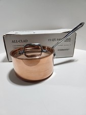 Vintage All Clad Cop R Chef Copper 1 1/2 Qt. Saucepan picture