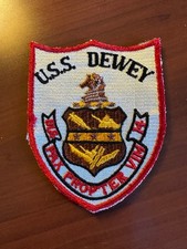 Vintage US Navy USS Dewey DLG-14 Ship Patch 2 picture