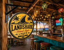 Landshark Lager Double Sided Pub Sign picture
