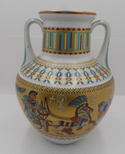 Kaiser “Theben” Porcelain Egyptian Motif Double Handled Vase picture