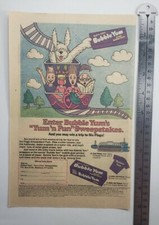 Vintage Bubble Yum RARE Print Advertisement  picture