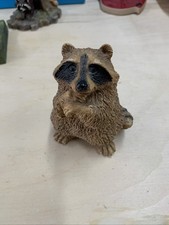Stone Critters Raccoon - Vintage, 3 3/4