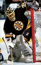 HOCKEY PHOTO PRINT BOSTON BRUINS ANDY MOOG GOALIE picture