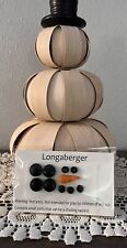 Longaberger New Small Snowman Approximately 13” tall picture