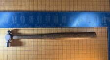 1930s Craftsman 2 oz Ball Peen Rare Underline C Logo-USA-VLCHEK R Manufactu Code picture