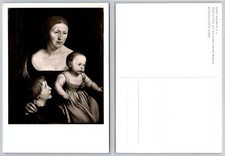Hans Holbein d. J. Holbein's Wife & Children Art Kunstmuseum Basel Postcard picture