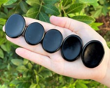 Natural Crystal Worry Stone: Choose Gemstone (Crystal Healing Pocket Stone) picture