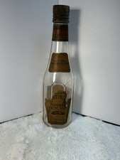 Antique 1920s Heinz Tomato Ketchup Bottle 255 Octagonal Owens Glass Rare Labels picture