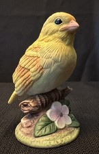 Vintage Yellow Canary Figurine Andrea by Sadek picture