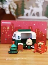 Starbucks 2022 China Christmas Coffee Car Deer Display Toy picture