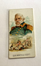 N-222. KINNEY  Bros tobacco card leaders  1889 GENERAL WINFIELD SCOTT  CIVIL WAR picture