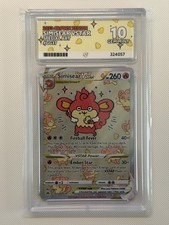 Pokémon TCG - Simisear VSTAR GG37/GG70 - Crown Zenith Galarian Gallery - ACE 10 picture