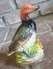 Vintage | Norleans Ceramic | Duck Figurine | Canvasback | Japan  picture