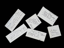Gabriel PIERNE - Signed Autograph Sheets - 1894 picture