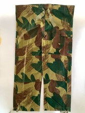 VTG Old Belgian Brushstroke Camo Trousers Parachutist Commando Belgium Army 50s picture