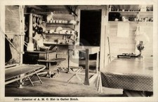 Carter Notch NH Interior Amc Hut Shorey Studio No. 375 RPPC Photo Postcard COPY picture