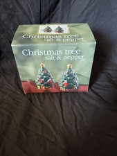 Christmas Tree Salt and Pepper Shakers picture