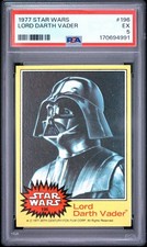 1977 Star Wars #196 Lord Darth Vader PSA 5 picture