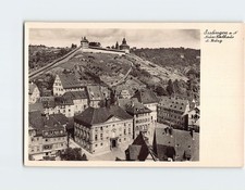 Postcard Neues Rathaus u Burg Esslingen Germany picture