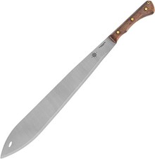 Condor Polar Wind Walnut Wood 1075HC Fixed Blade Machete w/ Sheath 2851203HC picture