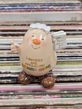 Vintage Enesco Human Beans Lawyers Are Appealing Ceramic Figurine Lawyer picture